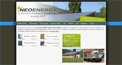 Desktop Screenshot of neo-energy.fr